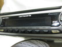 K-640　Carrozzeria　カロッェリア　DEH-030　MP3　1Dサイズ　CDデッキ　故障品_画像2