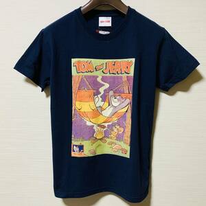 Tom and Jerry (トムとジェリー) Men Tシャツ サイズはM トム ジェリー ワーナブラザース アメリカンアニメ (新品タグ付き未使用品)