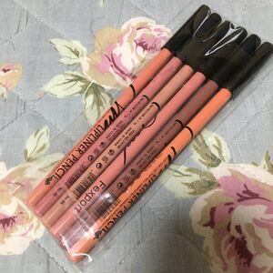 べージュ系 リップライナーアイライナー6本セット