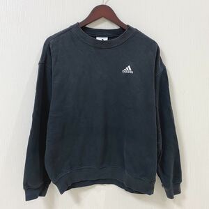 adidas アディダス スウェット トレーナー オーバー サイズ Sサイズ ブラックス ウェット 90s 古着 カジュアル スポーツ ウェア