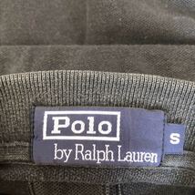 Polo by Ralph Lauren ポロ ラルフローレン メンズ半袖ポロシャツ ブラック Sサイズ ポロシャツ スポーツ アウトドア カジュアル 黒_画像4