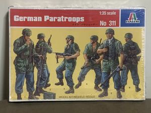 06266 ITALERI No. 311 1/35 German Paratroops イタレリ ドイツ パラシューター フィギュアセット シュリンクパック未開封品 降下猟兵