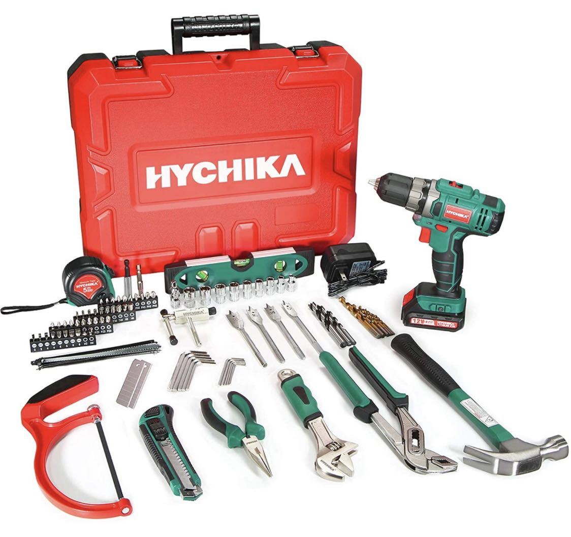 驚きの価格が実現！ 工具セット HYCHIKA ホームツールセット 104pcs