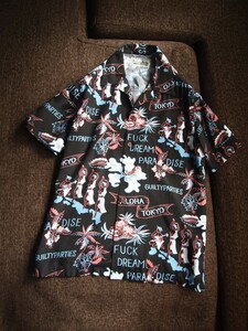 ALOHA.C.No.82* Nankoku feeling enough. motif * coconut button . pretty aloha shirt * Wacko Maria WACKO MARIA men's prompt decision T-shirt 