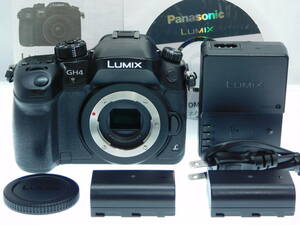 5539 ■極上品■ パナソニック Panasonic LUMIX DMC-GH4 ボディ バッテリー２個！