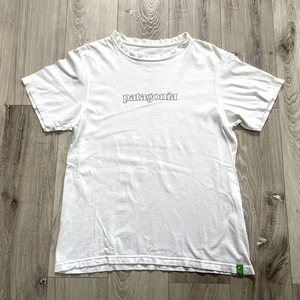 古着 patagonia パタゴニア Beneficial T's Tシャツ 白 サイズXS