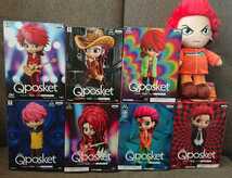 【在庫3セット】hide qposket ノーマルカラーver 7種セット vol.2 vol.3 vol.4 vol.5 vol.6 vol.7 vol.8 ＋ でっかいぬいぐるみ2019ver_画像1