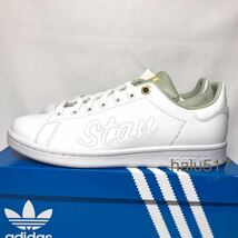 【新品】ADIDAS STAN SMITH W アディダス スタンスミス レディース スニーカー FY5466 ホワイト グリーン ゴールド 白 緑 金 23.5_画像5