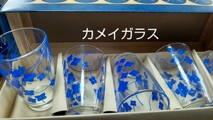 昭和レトロ コップ 5個入 【カメイガラス】