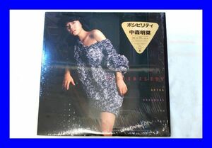 ○美品 LP レコード 中森明菜 ポシビリティ ポートレート ハガキ付き L1083