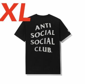 Anti Social Social Club Undefeated Paranoid Black Tee (3M Reflective) アンチソーシャルソーシャルクラブ アンディフィーテッド コラボ