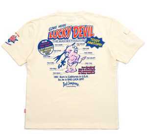 テッドマン/Tシャツ/ホワイト/XXL/TDSS-525/エフ商会