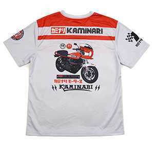 カミナリモータース/GS1000/速乾ドライTシャツ/グレー/XXL/KDRYT-05/エフ商会