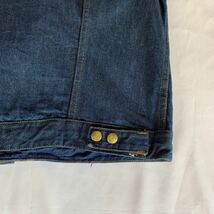 ~70s ELY DENIM JACKET ONE WASHED ヴィンテージ ビンテージ デニムジャケット ワンウォッシュ 真紺 44 XL アメカジ 60s 送料無料_画像8