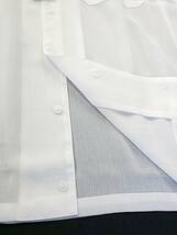 新品 SALE!! 特別価格!! 送料無料 BONTON 半袖 スキッパー スタンドカラー シャツ Mサイズ ゆったり カジュアル 衣装 日本製 18586 _画像8