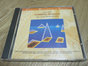 CD◆オルフ　カルミナ・ブラーナ　Carl Orff Carmina Burana (Nr. 1 Aus Trionfi)　クルト・プレステル指揮