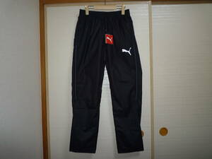  Puma nylon warmer pants black L size 