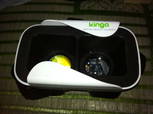 KINGA 3D VR ゴーグル Virtual Reality Glasses iPhone Android対応