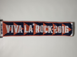 VIVA LA ROCK 2016 マフラータオル 今治タオル ツアーグッズ フェス ビバ ラ ロック ビバラ フェスグッズ