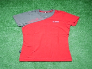 Direct Alpine T-shirt LOTOS 1.0 red/slate S Cotton100 ダイレクトアルパイン Tシャツ レッド/グレー Sサイズ レディース 綿100%