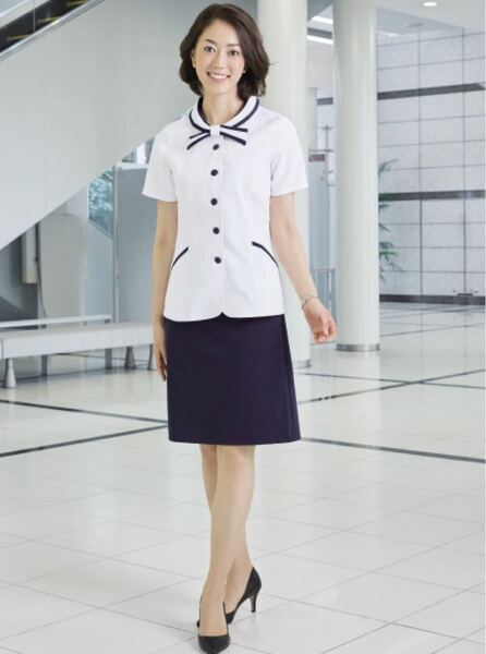 ブラウスジャケット　CM780-01 調剤薬局衣　薬剤師　Mサイズ 制服 病院 