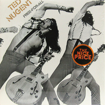 米国 シュリンク付LP☆TED NUGENT Free For All（US EPIC BL 34121 re-issue）テッド・ニュージェント アンボイ・デュークス ミートローフ_画像1