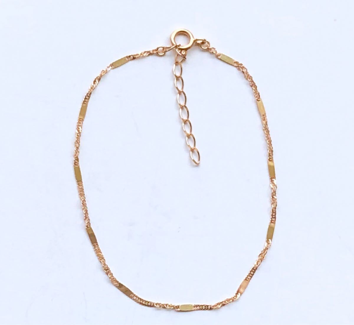 K18PG地金スクエアカットフープピアス | www.jarussi.com.br
