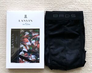 20日迄!LANVIN en Bleu&Wacoal BROS ボクサーパンツ Lサイズ 2枚セット