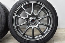 【2020年製バリ溝】ＷORK ワーク エモーションRSα 17in 7J+47 PCD100 ケンダ 215/45R17 BRZ インプレッサ 86 カローラツーリング プリウス_画像6