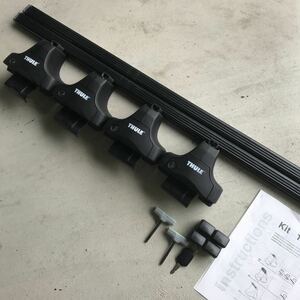 THULE ホンダ ストリーム(LA-RN1/RN2/RN3/RN4/RN5)用 キャリアベースセット【フット754＆バー761＆キット1228】シビック 5ドア(EU1～4)にも