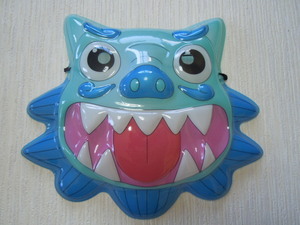  mask si-sa- blue blue . except . Okinawa lion ... wall decoration . lamp . present ground Cara 