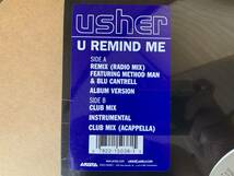 ★送 510★新品 シールド★2001年★USHER★U REMIND ME★FEAT. METHOD MAN & BLU CANTRELL★90年代 90'S R&B 90'S HIPHOP_画像2