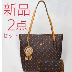 バッグ レディース トートバッグ ハンドバッグ 通勤 女性用 2点セット