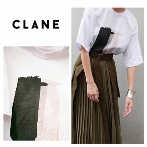 CLANEklanePAINT GRAPHIC T/S( paint graphic T-shirt ) limitation designer art t shirt regular price 9,900 20210611