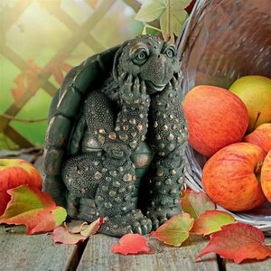 thought . person * thought . turtle interior ornament exterior outdoors garden decoration ornament objet d'art ornament equipment ornament turtle ta-toru animal animal . person . miscellaneous goods 
