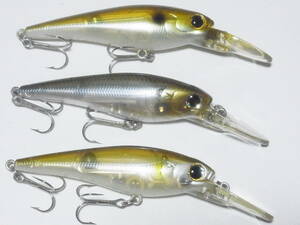  Lucky Craft baby Shad 75SP 3 piece set LUCKY CRAFT Shad 