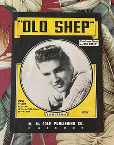 ELVIS PRESLEY OLD SHEP Sheet Music ロカビリー エルビスプレスリー