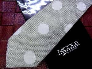 ■ｄｓ0530【美品！ブランド ♪早者勝】ニコル【NICOLE】ネクタイ