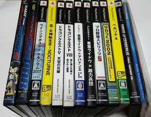 【訳あり品】PS2 プレステ2 プレイステーション2 PS2ソフト ソフト系 ジャンク まとめて 12枚