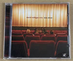 【CD】DAVID MILLIGAN／LATE SHOW《輸入盤》デヴィッド ミリガン《2003年 ピアノトリオ》