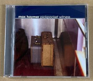 【CD】MAX HAYMER／PICKPOCKET WITNESS《輸入盤》マックス ヘイマー《2008年 ピアノトリオ》