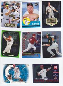 Mark Mcgwire マーク・マクガイア トレーディングカード　10枚セット　TOPPS UPERDECK FLEER　　533