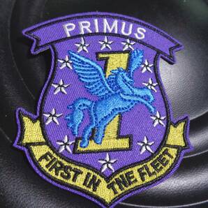 紫◆新品未使用　海軍　ペガサス　天馬 #1 Battlestar Galactica Primus First in the Fleet刺繍ワッペン （パッチ）◆ミリタリー