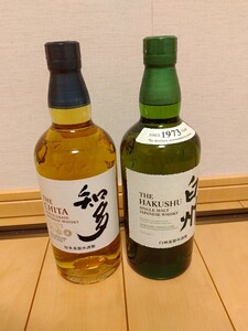 サントリー白州 知多2本セット!