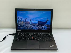 ☆Lenovoノートパソコン X240☆Win10/Microsoft Office付き/core i5-4210U/SSD128GB搭載/メモリ4GB/12型/中古/PC/P253