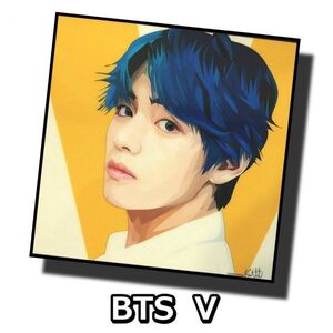 BTS V 防弾少年団 海外カリスマアートパネル 木製 壁掛け ポップアート 絵画 ポスター インテリア 韓流
