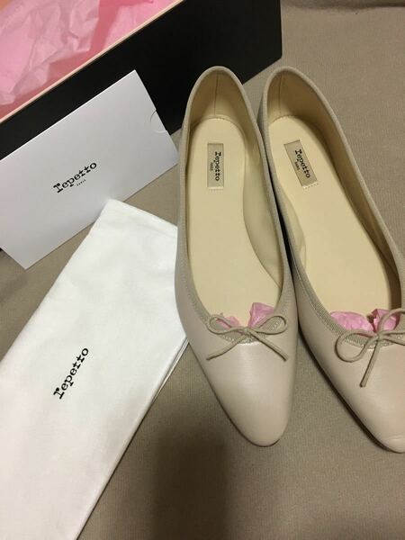 repetto(レペット)Narde Ballerinas 39Beige 新品