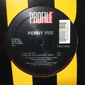 PENNY IRIE / BOW CAT LIST /STEELY & CLEVIE/DANCEHALL/ダンスホール/RAGGA/SPICY FOR VIBEALITE 