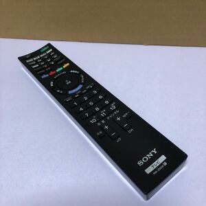 中古SONY純正 リモコン RM-JD024 対応機種：KDL-22CX400 KDL-32CX400 動作済みSHK100