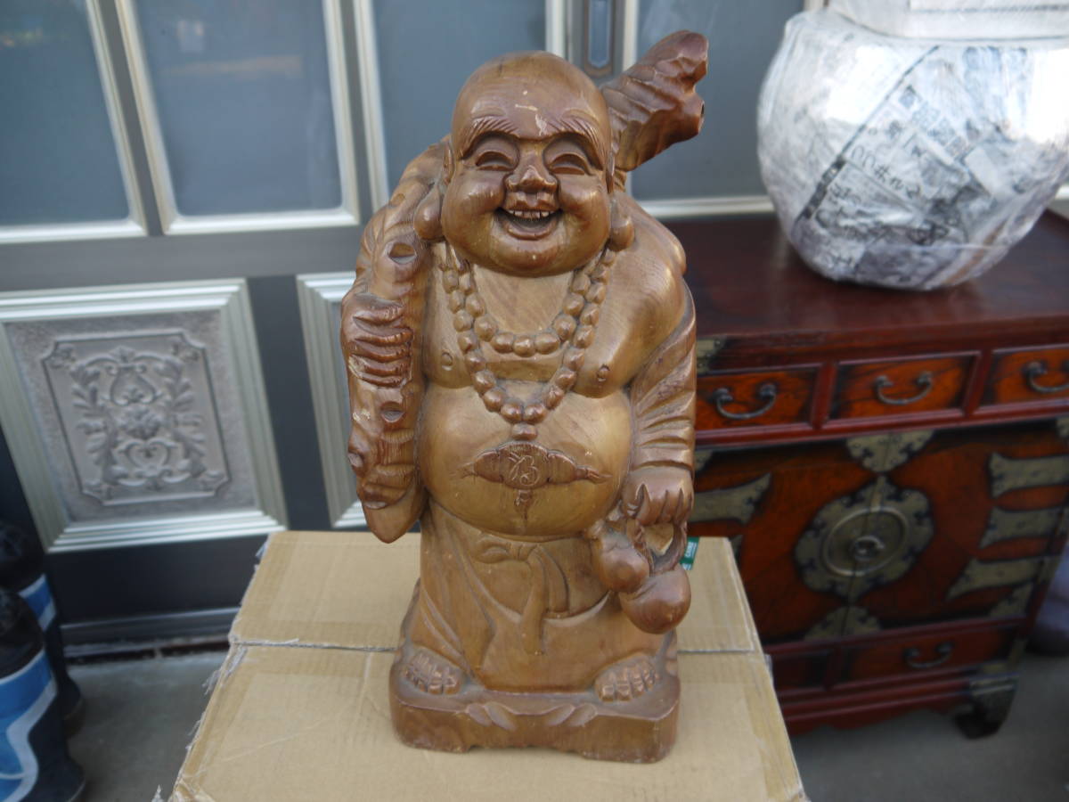 ヤフオク! -木彫り布袋様の中古品・新品・未使用品一覧